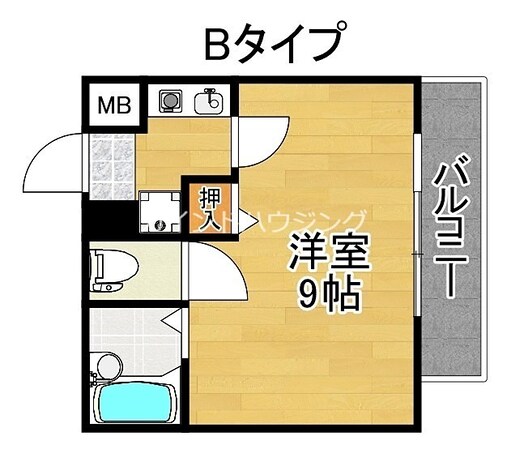 住ノ江駅 徒歩10分 3階の物件間取画像